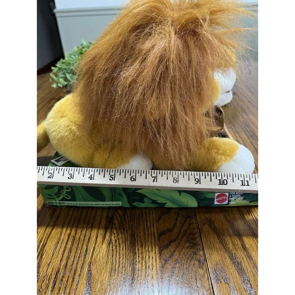 1993 DISNEY THE LION KING ROARING SIMBA STUFFED ANIMAL PLUSH TOY W‎ TAG WORKS